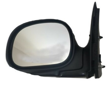 Side mirror fits Ford f150 97 - 02 Manual Chrome Driver side Door mirror - Tecman Automotive inc  